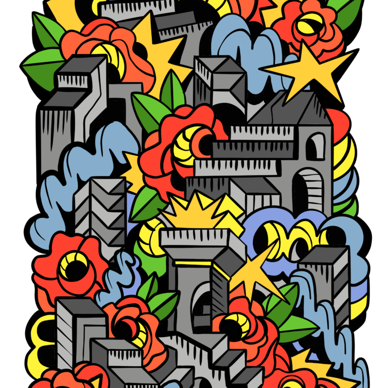 CITY OF FLOWERS PRINT